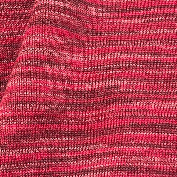 New Avenue Women's Sweater Red Pink Size 18/20 Knit Tunic Cotton - Picture 5 of 8